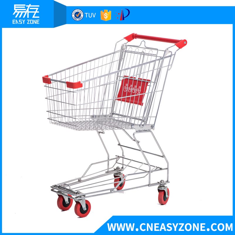 Asia_style supermarket shopping cart